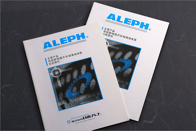 黑眼睛廣告為艾禮富電子（深圳）有限公司印刷的傳感器、磁簧開關(guān)、磁簧繼電器產(chǎn)品目錄之封面